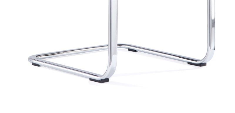 Mien High Back Leather Cantilever Visitor Office Chair - Image 10