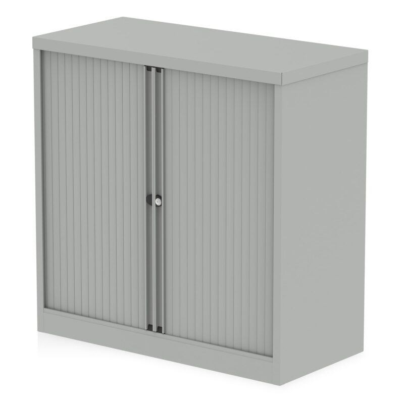 Qube by Bisley Tambour Cupboard (Available in 2 Sizes) - Image 2