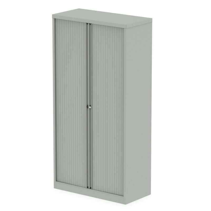 Qube by Bisley Tambour Cupboard (Available in 2 Sizes) - Image 4
