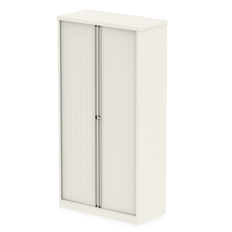 Qube by Bisley Tambour Cupboard (Available in 2 Sizes) - Image 3