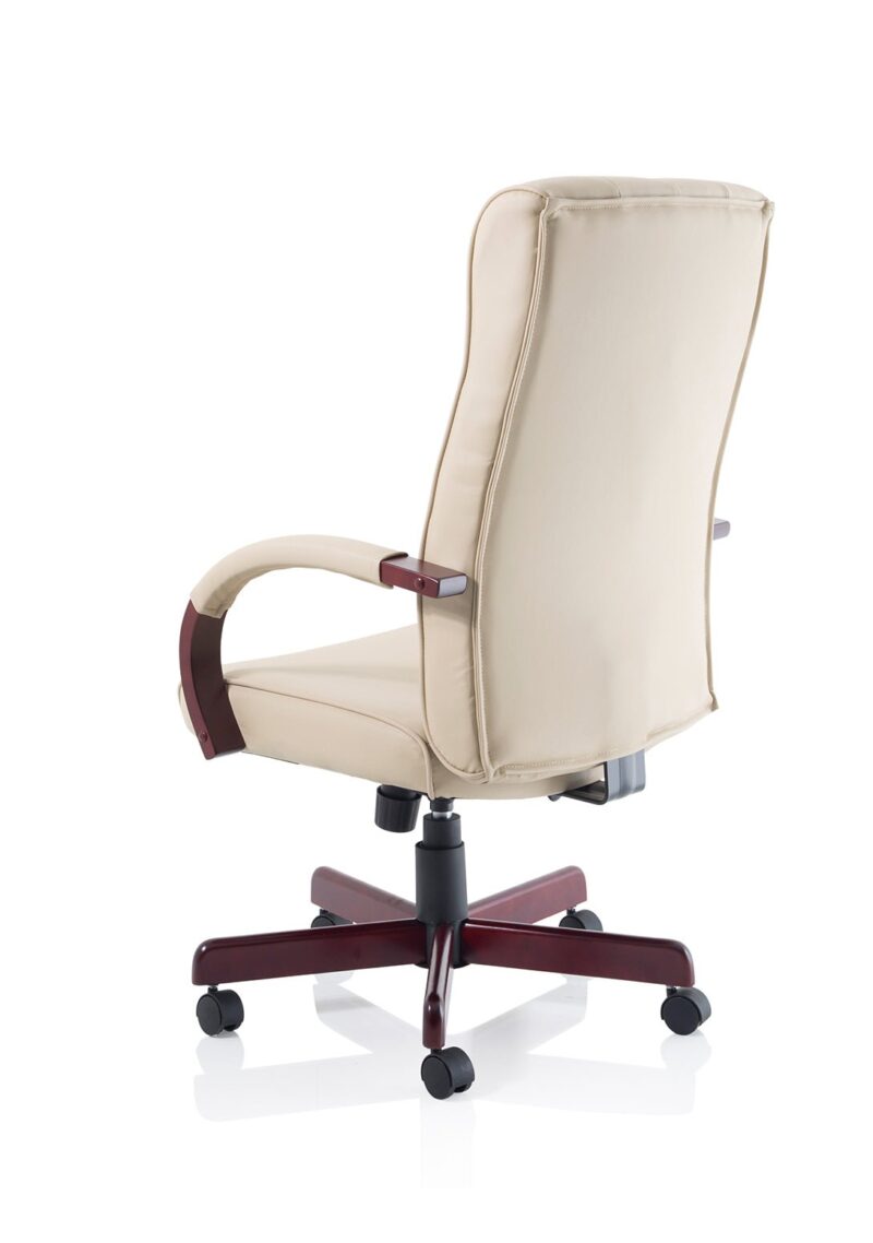 Chesterfield High Back Leather Executive Office Chair with Arms - Image 34