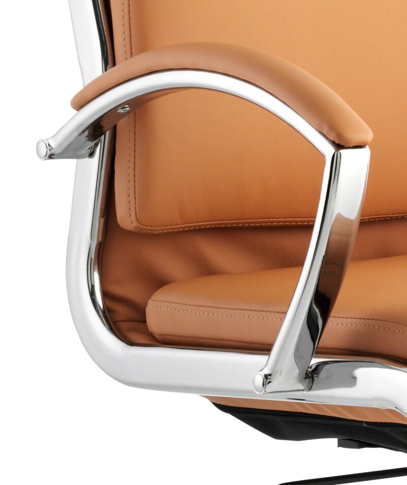 Classic Medium Back Cantilever Visitor Chair with Arms - Image 4
