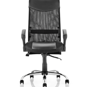 Vegas High Back Black Executive Office Chair with Arms - Image 2