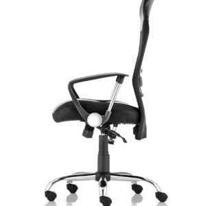 Vegas High Back Black Executive Office Chair with Arms - Image 4