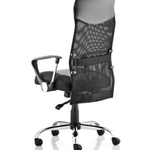 Vegas High Back Black Executive Office Chair with Arms - Image 5