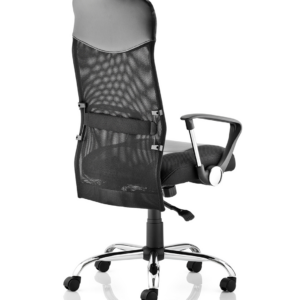 Vegas High Back Black Executive Office Chair with Arms - Image 7