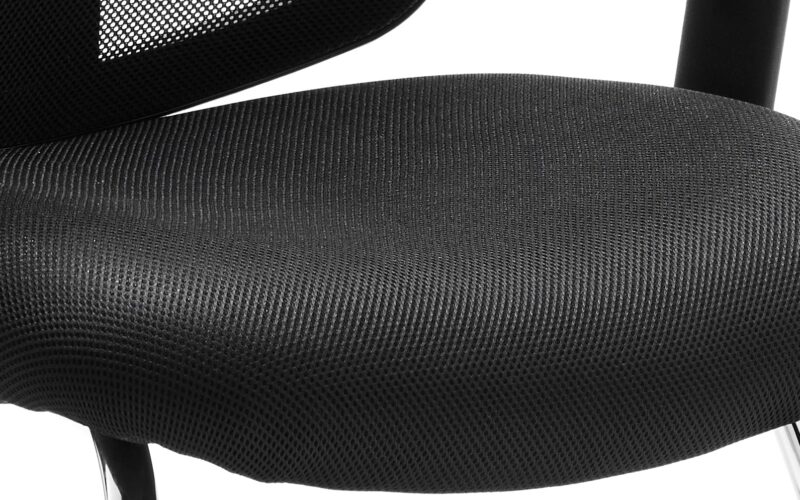 Portland Mesh Back Cantilever Visitor Chair with Arms - Image 3