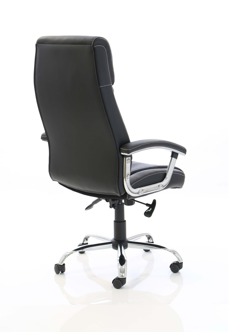 Penza High Back Executive Leather Office Chair with Arms - Image 4