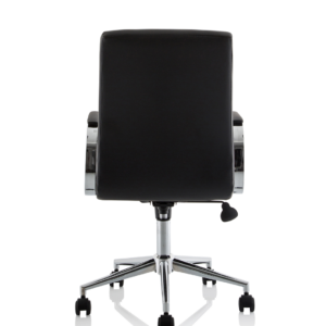 Ezra Medium Back Leather Executive Office Chair with Arms - Image 6