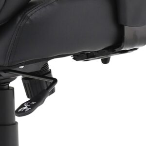Winsor Medium Back Executive Black Leather Office Chair with Arms - Image 13