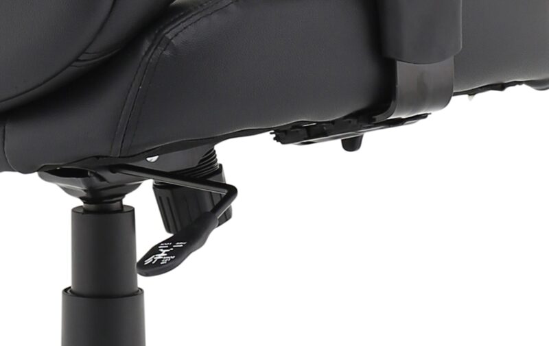 Winsor Medium Back Executive Black Leather Office Chair with Arms - Image 13