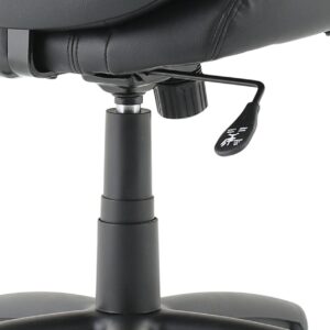 Winsor Medium Back Executive Black Leather Office Chair with Arms - Image 27