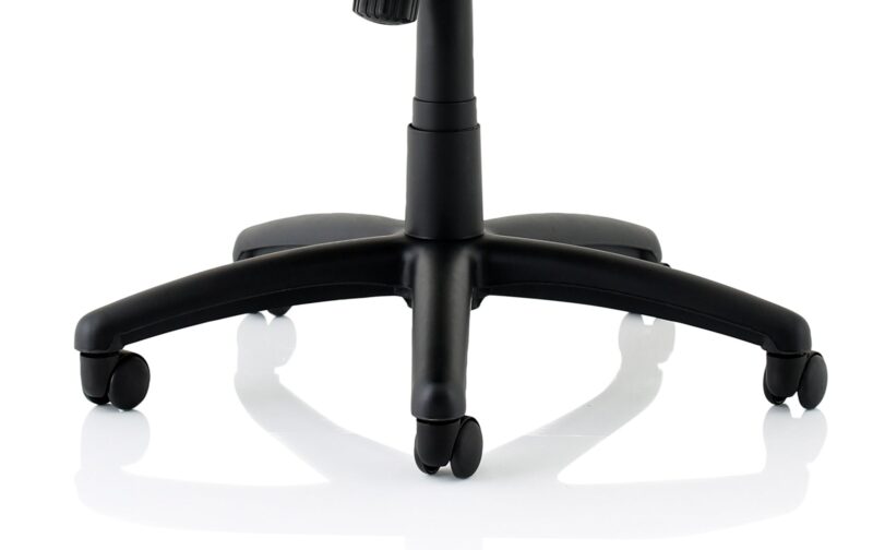 Winsor Medium Back Executive Black Leather Office Chair with Arms - Image 25