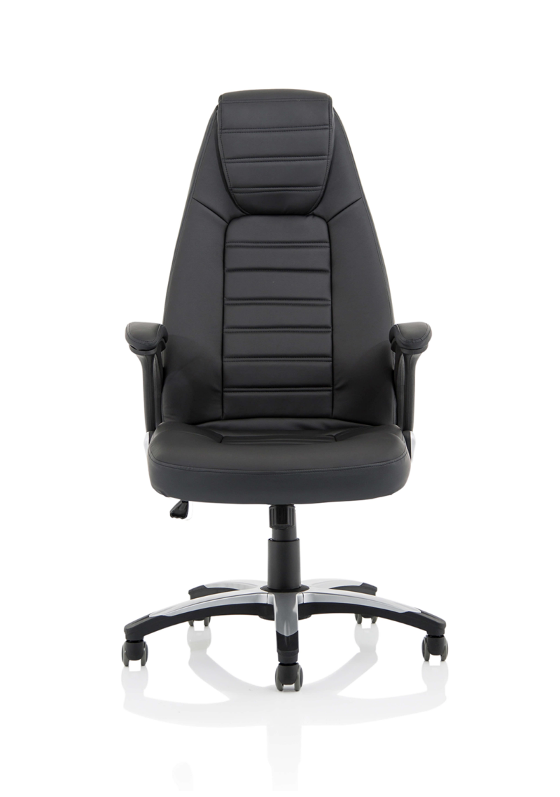 Metropolis High Back Black Leather Executive Office Chair - Image 2