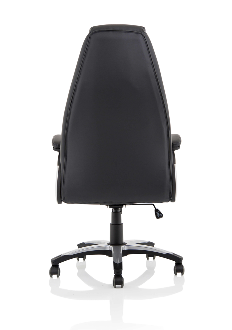 Metropolis High Back Black Leather Executive Office Chair - Image 6