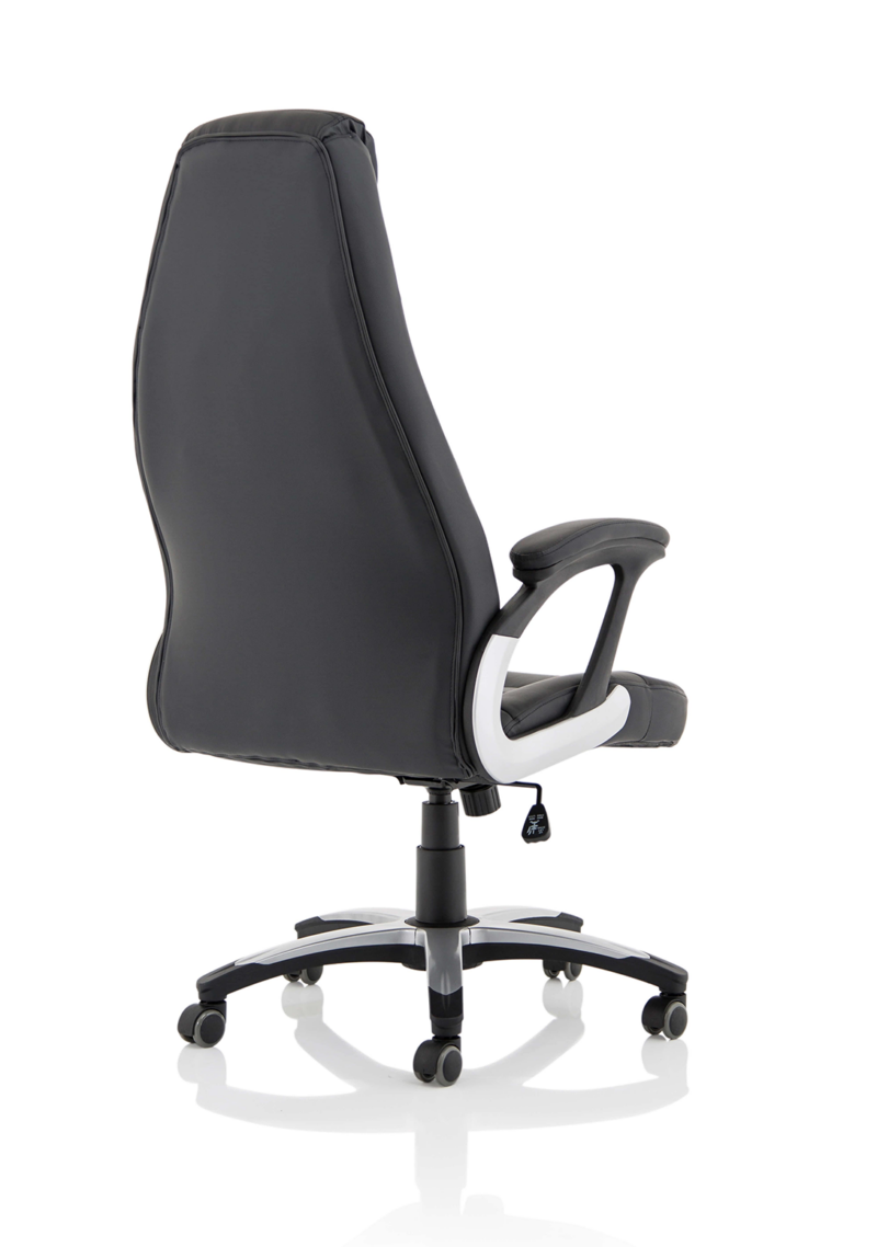 Metropolis High Back Black Leather Executive Office Chair - Image 7
