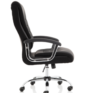 Dallas High Back Black Leather Executive Office Chair with Arms - Image 8
