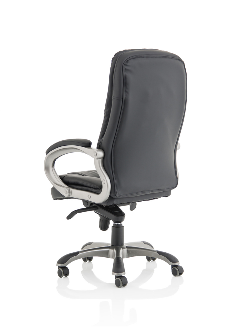 Oscar High Back Black Executive Office Chair with Arms - Image 5