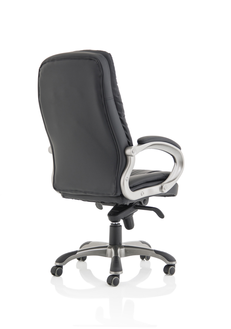 Oscar High Back Black Executive Office Chair with Arms - Image 7
