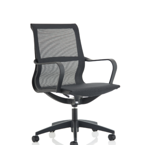 Lula Medium Mesh Back Executive Office Chair with Arms