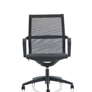 Lula Medium Mesh Back Executive Office Chair with Arms - Image 2