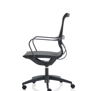Lula Medium Mesh Back Executive Office Chair with Arms - Image 4