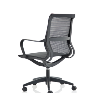 Lula Medium Mesh Back Executive Office Chair with Arms - Image 5