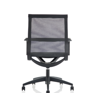 Lula Medium Mesh Back Executive Office Chair with Arms - Image 6