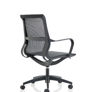 Lula Medium Mesh Back Executive Office Chair with Arms - Image 7