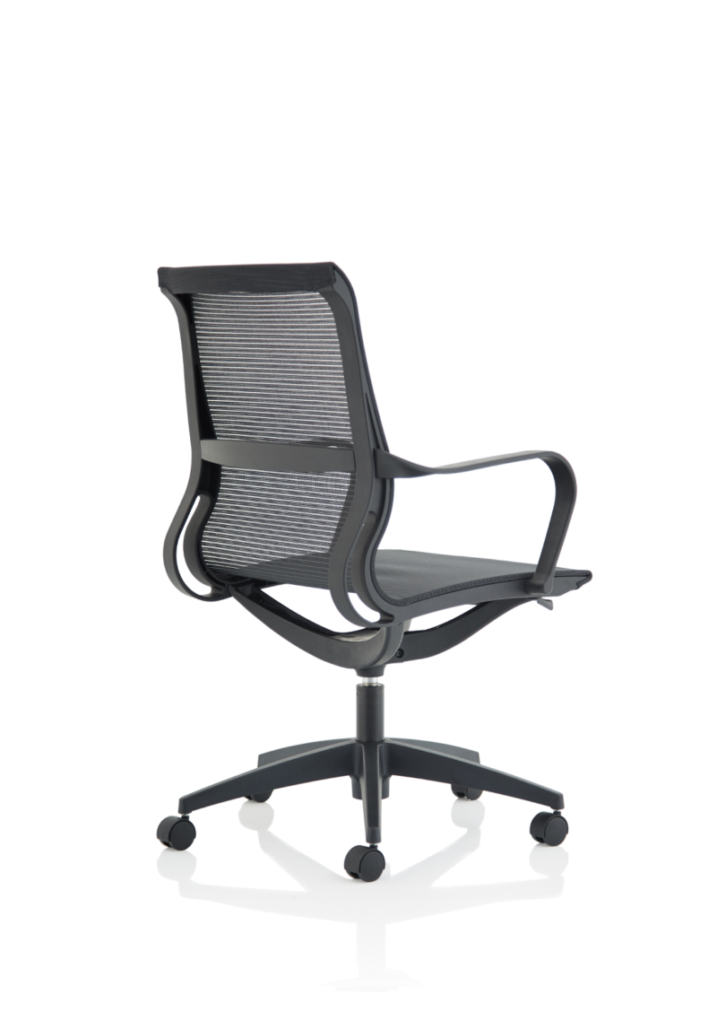Lula Medium Mesh Back Executive Office Chair with Arms - Image 7