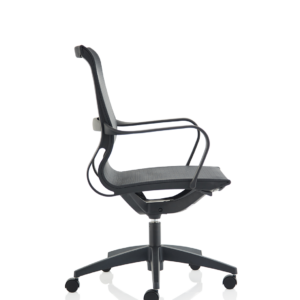 Lula Medium Mesh Back Executive Office Chair with Arms - Image 8