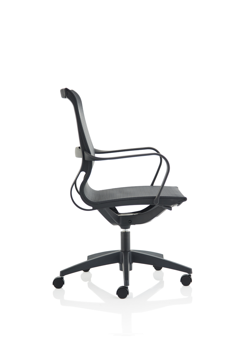 Lula Medium Mesh Back Executive Office Chair with Arms - Image 8