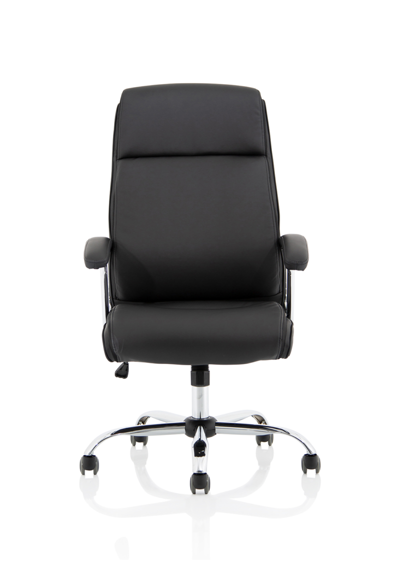 Hatley High Back Black Leather Executive Office Chair with Arms - Image 2