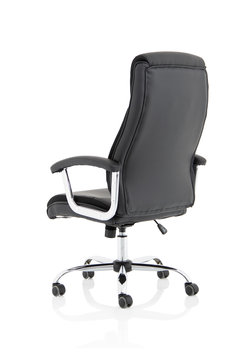 Hatley High Back Black Leather Executive Office Chair with Arms - Image 5