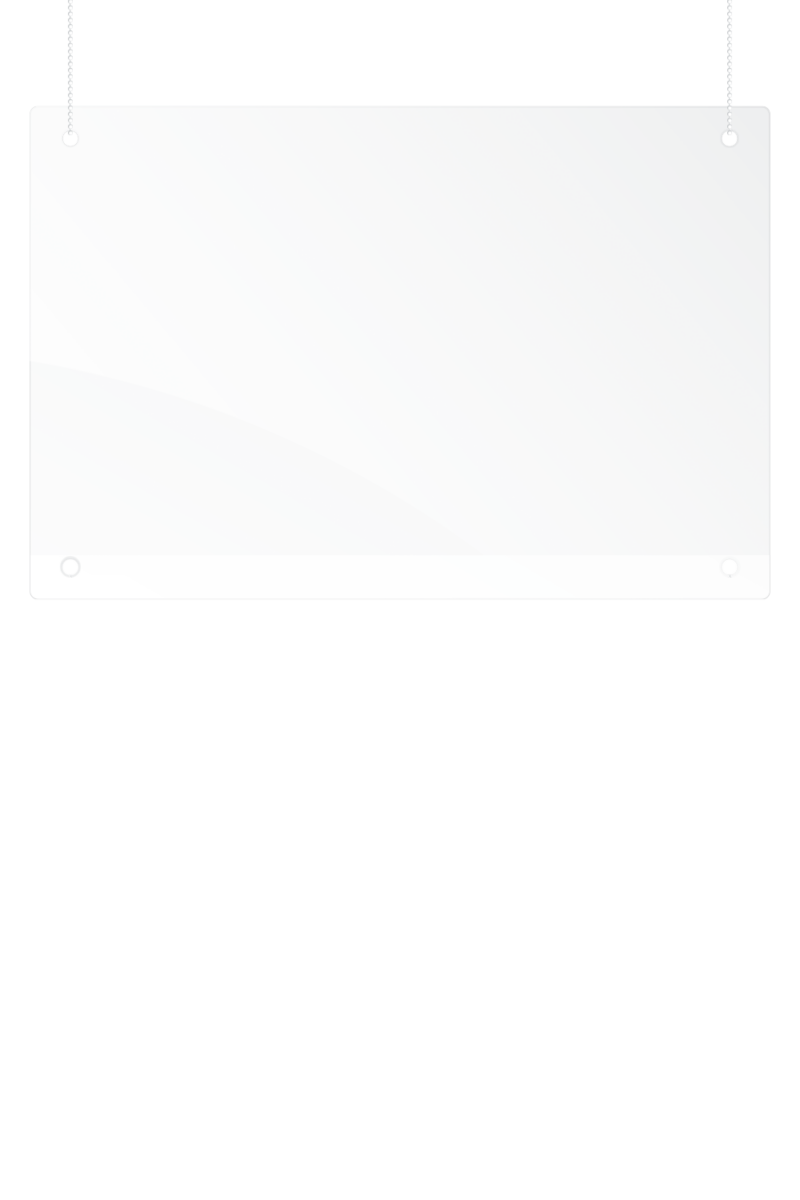 Ceiling Suspension Protection Screen - Image 3