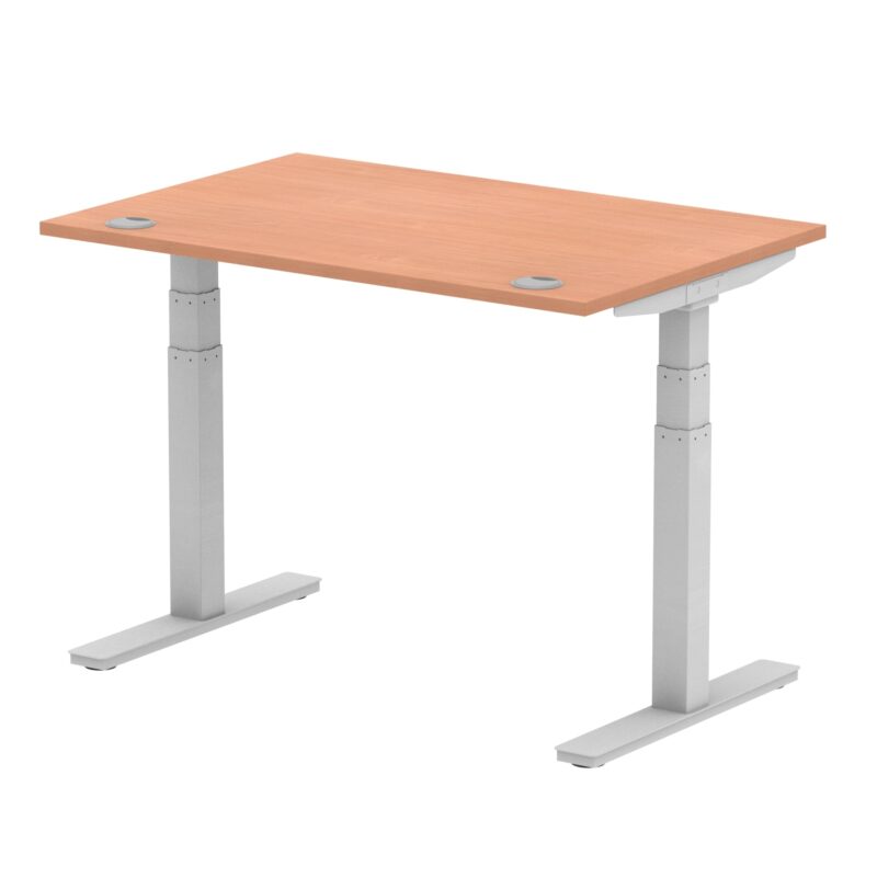 Air Height Adjustable Desk With Cable Ports - Image 82