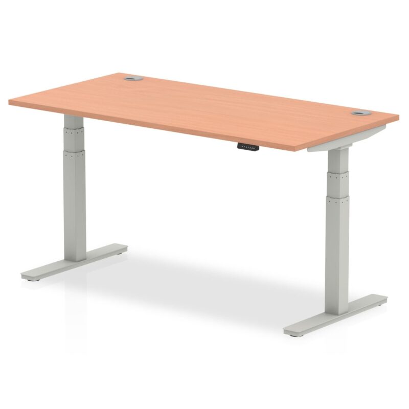 Air Height Adjustable Desk With Cable Ports - Image 43