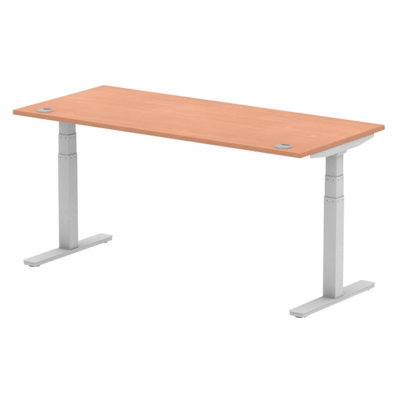 Air Height Adjustable Desk With Cable Ports - Image 98