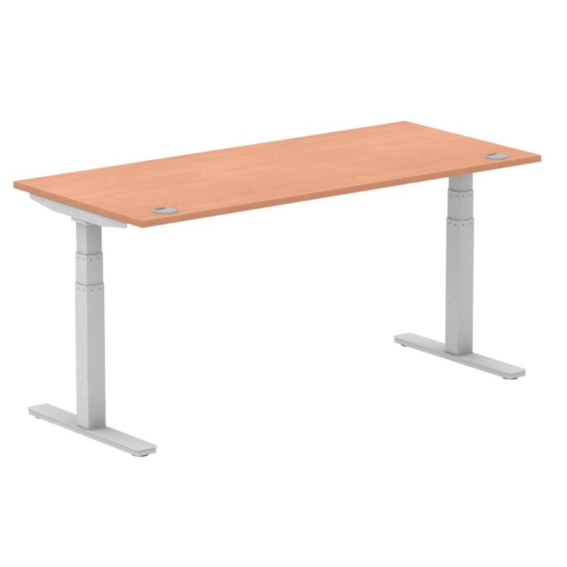Air Height Adjustable Desk With Cable Ports - Image 100