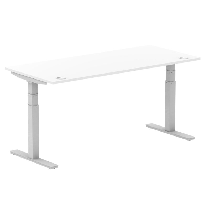 Air Height Adjustable Desk With Cable Ports - Image 148