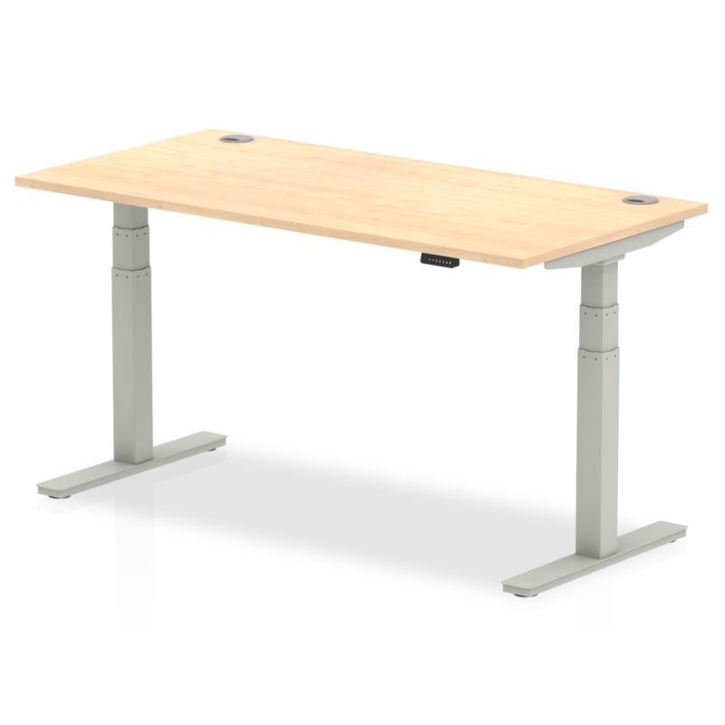 Air Height Adjustable Desk With Cable Ports - Image 49