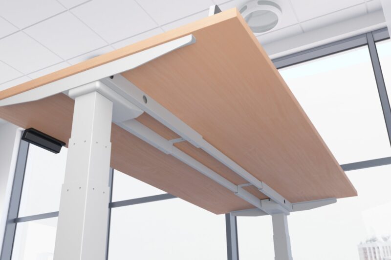 Air Height Adjustable Desk With Cable Ports - Image 10