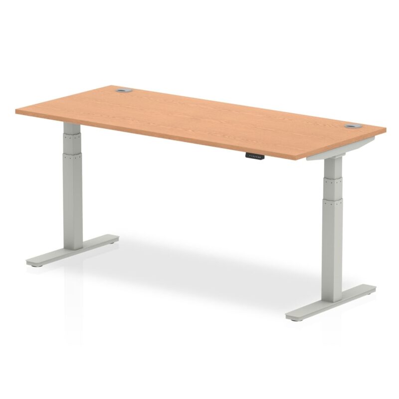 Air Height Adjustable Desk With Cable Ports - Image 70