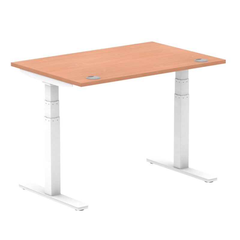 Air Height Adjustable Desk With Cable Ports - Image 204