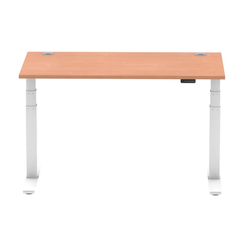 Air Height Adjustable Desk With Cable Ports - Image 207