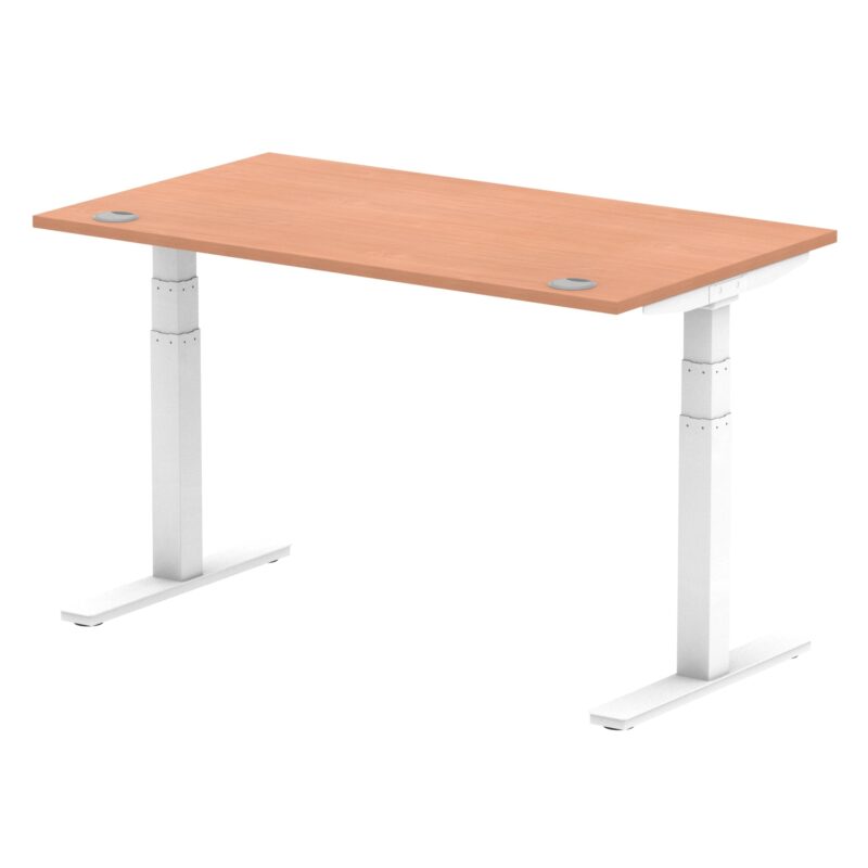 Air Height Adjustable Desk With Cable Ports - Image 210