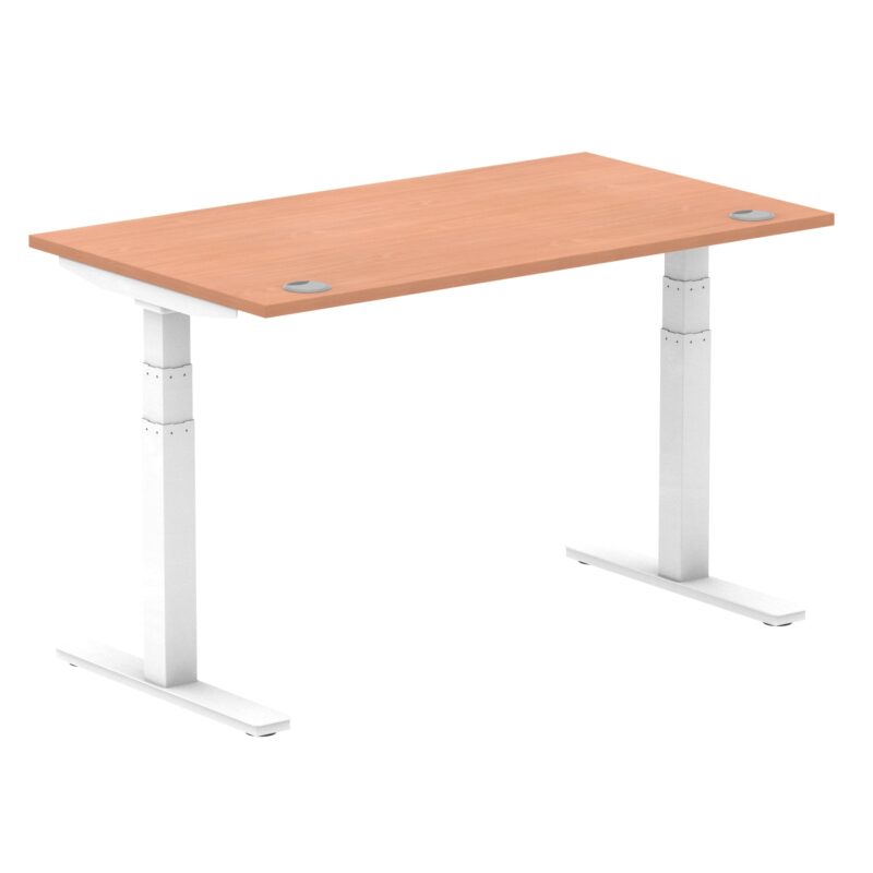 Air Height Adjustable Desk With Cable Ports - Image 212