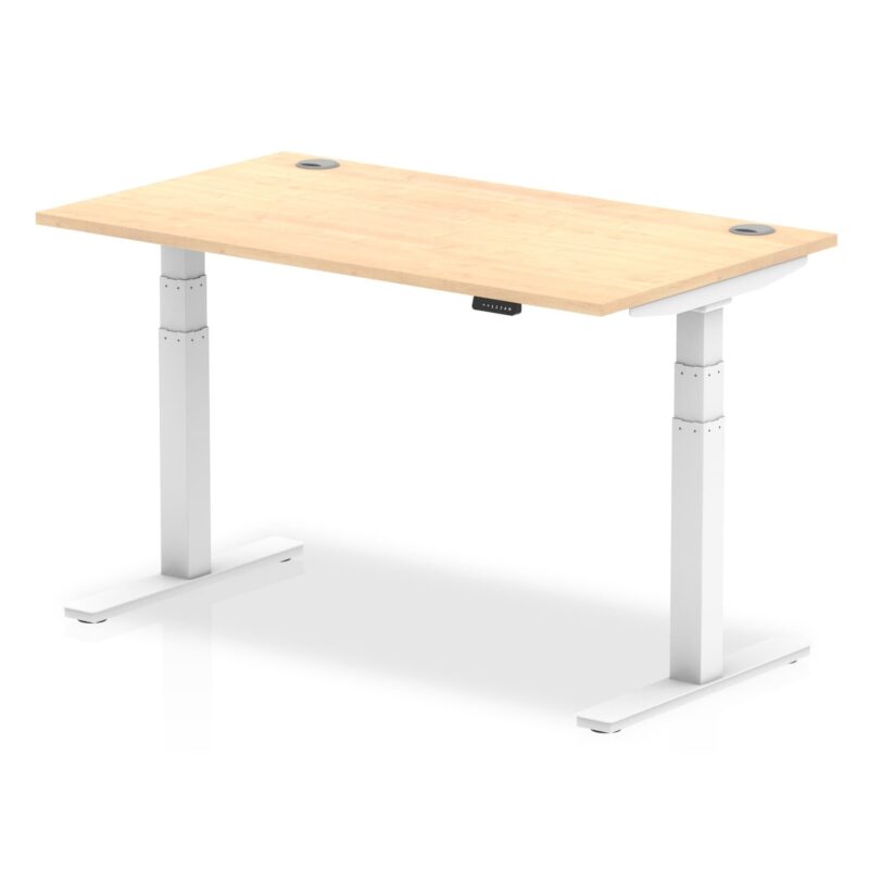 Air Height Adjustable Desk With Cable Ports - Image 32