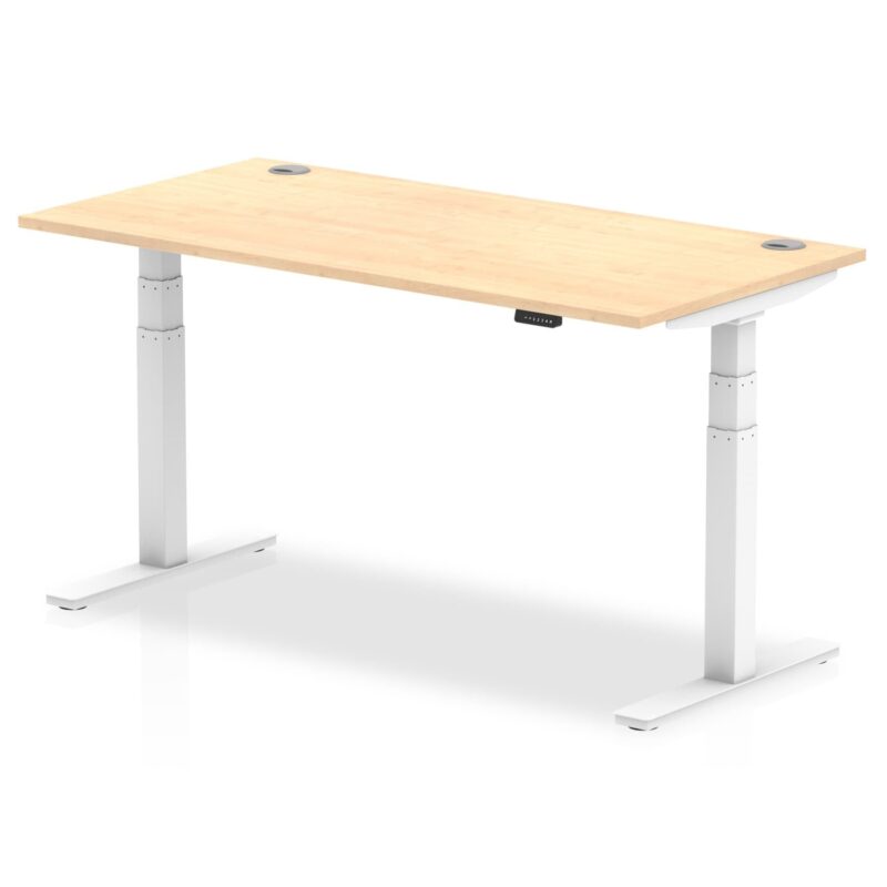 Air Height Adjustable Desk With Cable Ports - Image 50