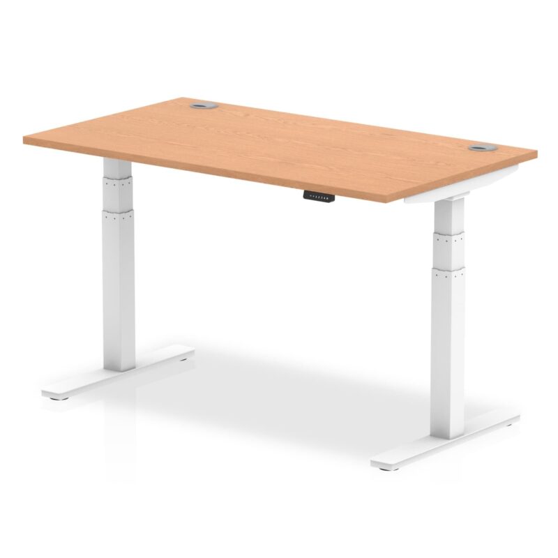 Air Height Adjustable Desk With Cable Ports - Image 35
